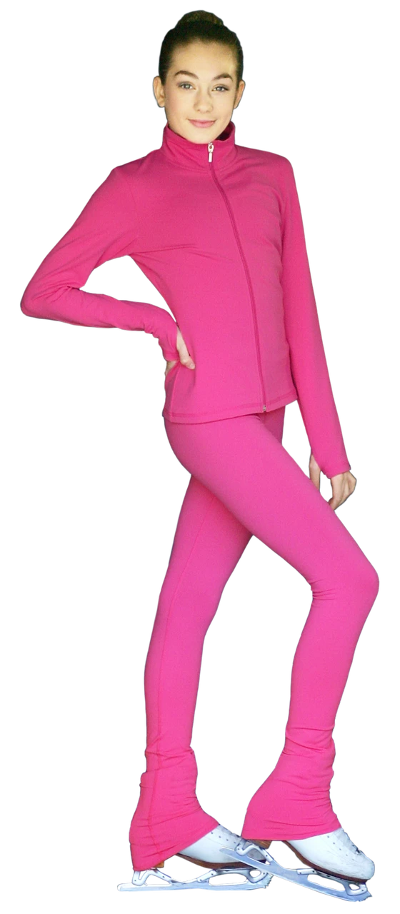 ChloeNoel PS735 Solid Over-the-hill Skate Elite Figure Skating Pants With Front Pocket 4 ChloeNoel PS735 Solid Over-the-hill Skate Elite Figure Skating Pants With Front Pocket - Image 2