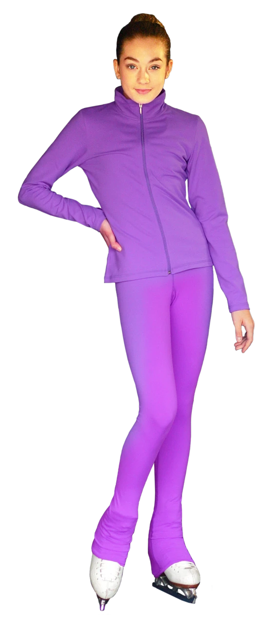 ChloeNoel PS735 Solid Over-the-hill Skate Elite Figure Skating Pants With Front Pocket 5 ChloeNoel PS735 Solid Over-the-hill Skate Elite Figure Skating Pants With Front Pocket - Image 3