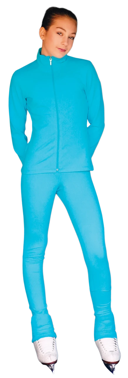 ChloeNoel PS735 Solid Over-the-hill Skate Elite Figure Skating Pants With Front Pocket 6 ChloeNoel PS735 Solid Over-the-hill Skate Elite Figure Skating Pants With Front Pocket - Image 4