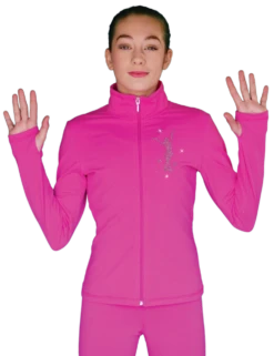 ChloeNoel JT811 Solid Fleece Fitted Elite Figure Skating Jacket W/ Mini Jump Skater Crystals Combination 7 ChloeNoel JT811 Solid Fleece Fitted Elite Figure Skating Jacket W/ Mini Jump Skater Crystals Combination -SkateHaven Store JT811 CP MJM 74192 30745.1495351315.1280.1280 94504.1540225906