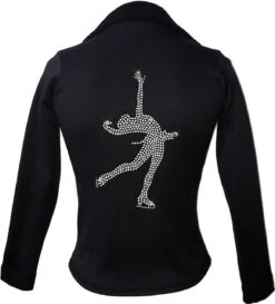 Kami-So Polartec Ice Skating Jacket - Layback -SkateHaven Store Layback Silver 34962.1674946017