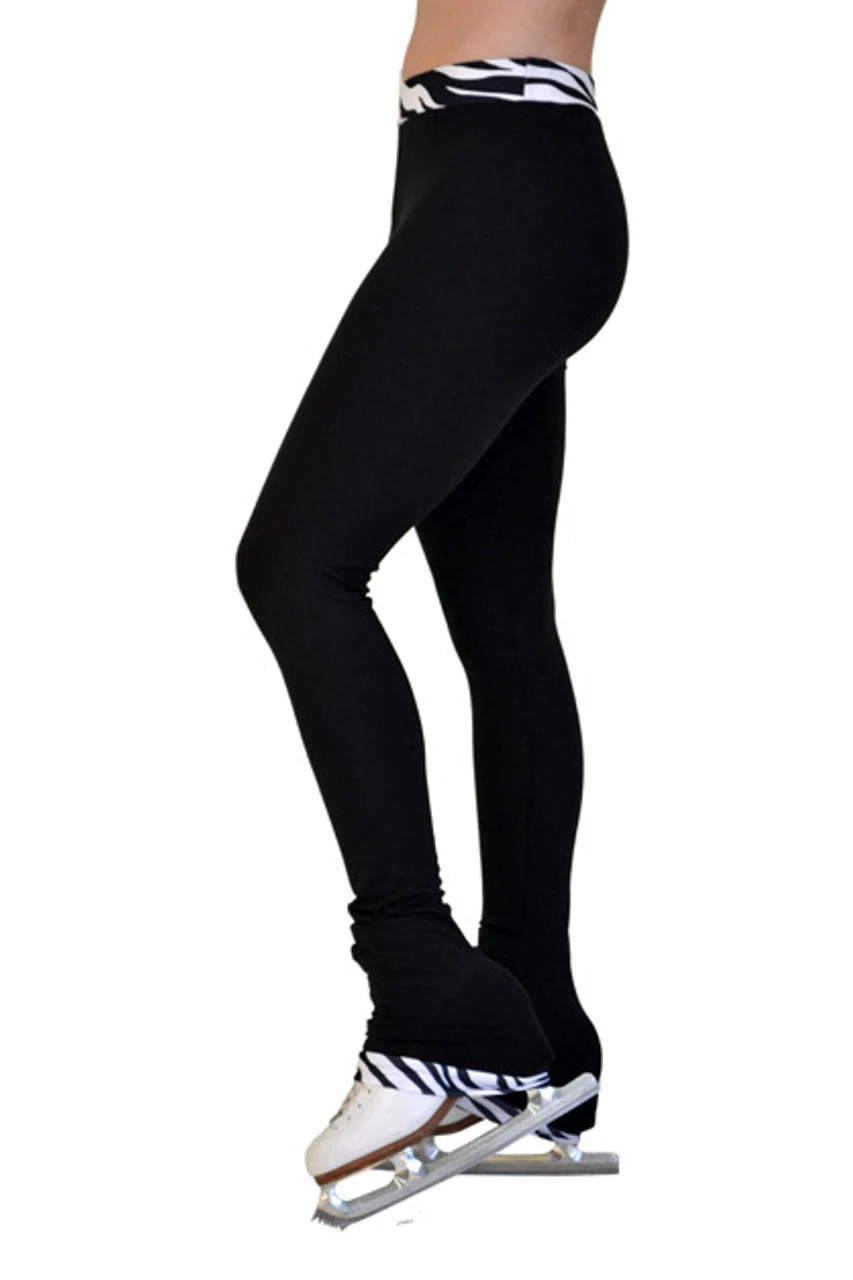 ChloeNoel P23 Skate Figure Skating Pants With 1.5 Inch Waist - Image 4