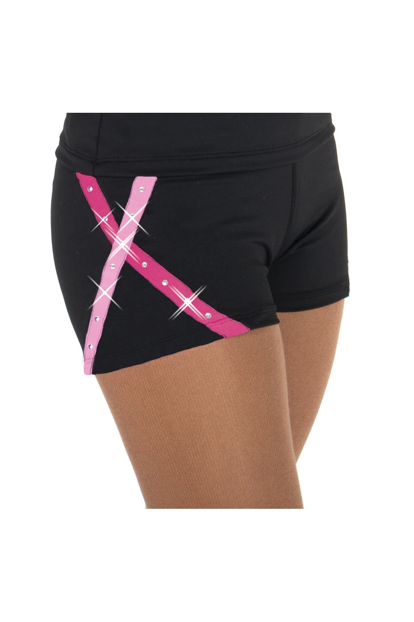 Jerry's 456 X-Bling Ice Skating Shorts - Pink 3 Jerry's 456 X-Bling Ice Skating Shorts - Pink