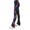 Jerry's S103 Ribbonette Figure Skating Leggings - Royal/Pink -SkateHaven Store S103 Royal and Pink.1650982737 56069.1656710807