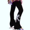 Polar Fleece Ice Skating Pants With "Skating Girl" Applique 1 Polar Fleece Ice Skating Pants With "Skating Girl" Applique -SkateHaven Store SP512side 47482.1667939840