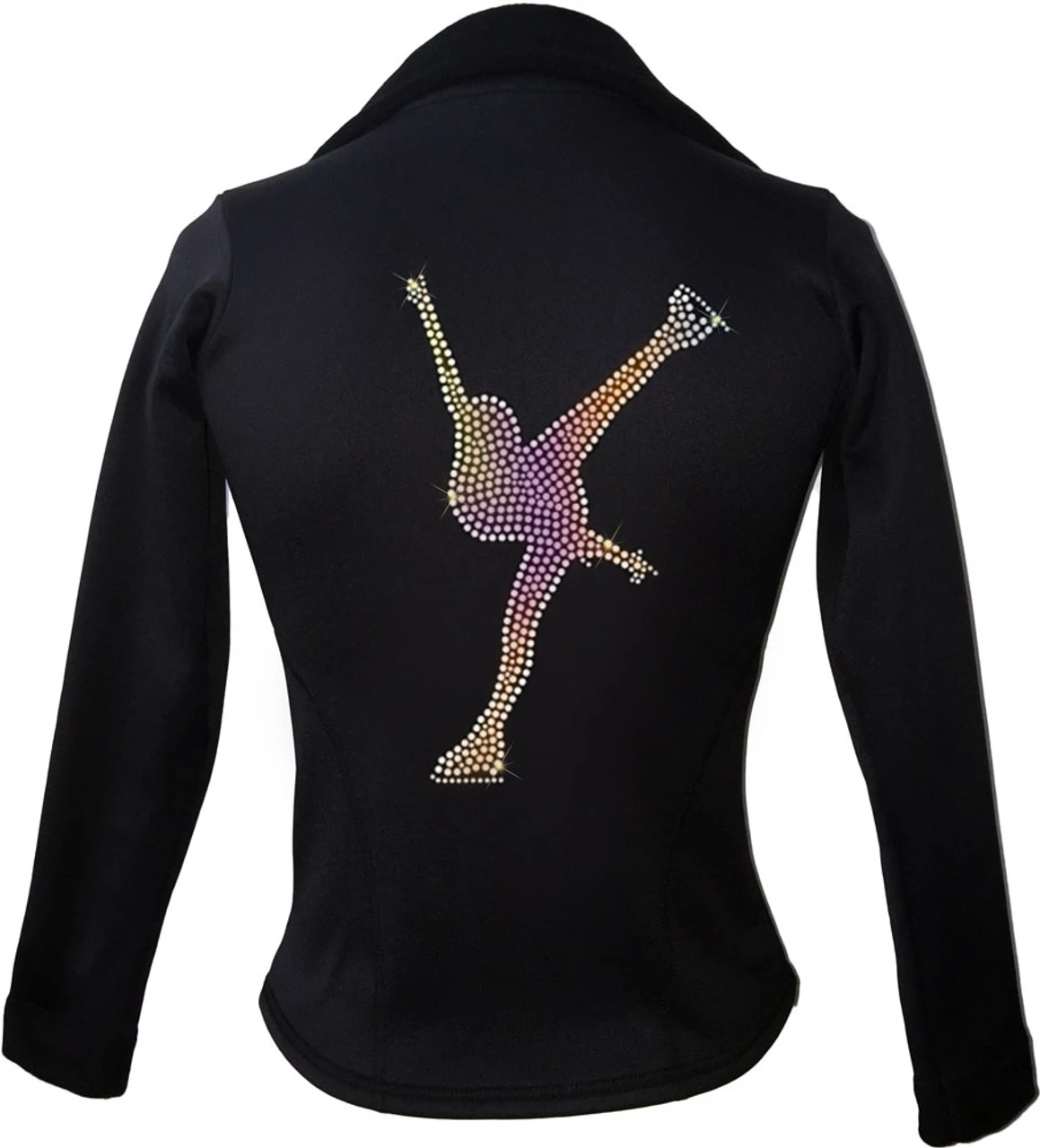 Kami-So Polartec Ice Skating Jacket - Spiral 3 Kami-So Polartec Ice Skating Jacket - Spiral