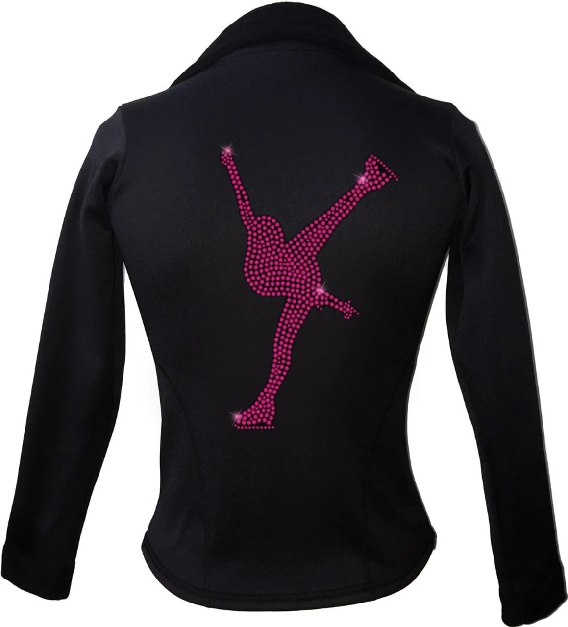 Kami-So Polartec Ice Skating Jacket - Spiral 4 Kami-So Polartec Ice Skating Jacket - Spiral - Image 2