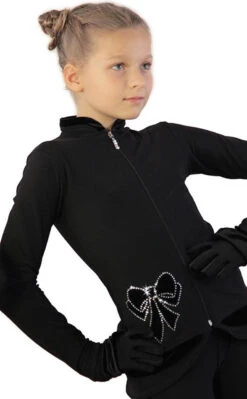 IceDress Figure Skating Outfit - Thermal - Butterfly(Black With Velvet And Crystals Preciosa) -SkateHaven Store a1af5afaac27 86629 50570 27821.1582433257