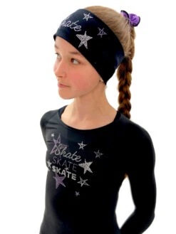 Elite Xpression - Black Skate Like A Star Top - Purple