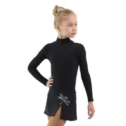 IceDress - Figure Skating Skirts - Rogue (Black With Dragonfly ) -SkateHaven Store a9440f02790f 07645 68174 04089.1582521466