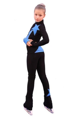 IceDress Figure Skating Outfit - Thermal - Space (Black With Blue) -SkateHaven Store ac3d8e47b596 30807 11611 91372.1582431259