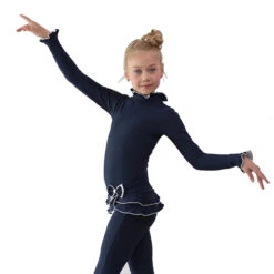 IceDress Figure Skating Outfit - Thermal - Minx (Dark Grey Blue With White) -SkateHaven Store ac862e76a471 78722 15817 60019.1582519972