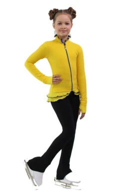IceDress Figure Skating Outfit - Thermal - Minx (Yellow, Cornflower, Black) -SkateHaven Store ae7a0cd2aea8 46745 91653 71891.1582510302