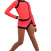 IceDress Figure Skating Dress - Thermal - IceSports (Hot Coral And Black) -SkateHaven Store af0015b2ac8b 56488 37662 67059.1582473987