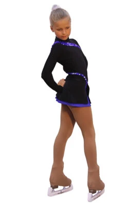 IceDress Figure Skating Dress-Thermal - Lasso(25% OFF, Black With Cornflower) -SkateHaven Store afc02765e7f3 07110 99365 56328 55607 76266 29533.1618318783