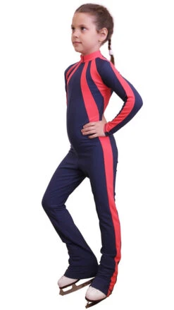 IceDress - Figure Skating Training Overalls - Sweetheart (Gray And Coral) -SkateHaven Store b308daec866fcdbf953c45770c8eed78 01237 35937 99494 16299 05913 49877.1582479599