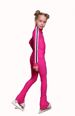 IceDress Figure Skating Pants - Thermal - Olympus (Fuchsia With White Lamps) -SkateHaven Store b68943f7c87d 92927 02162 35983.1601469278