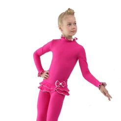 IceDress Figure Skating Outfit - Thermal - Minx (Fuchsia With White) -SkateHaven Store b7b0816867a0 98172 95987 84241.1582532905