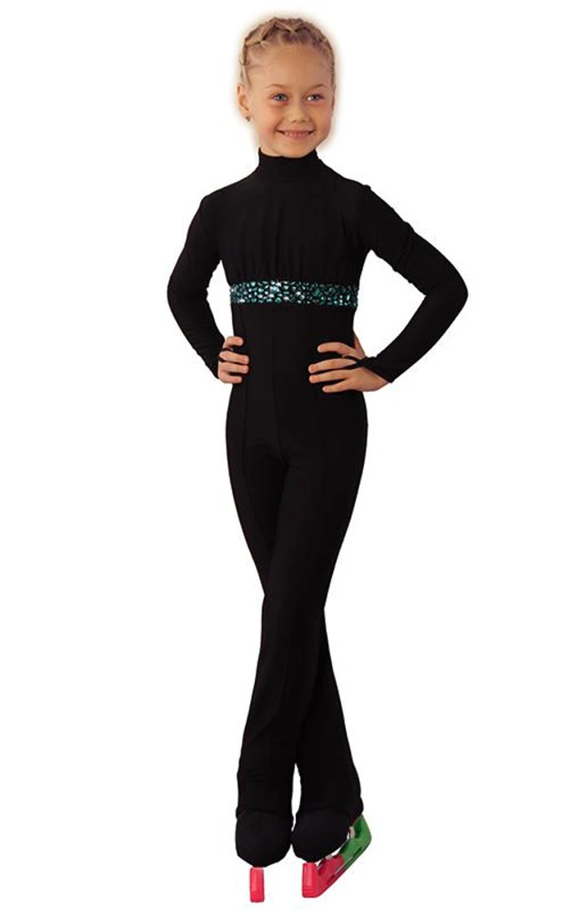 IceDress - Figure Skating Training Overalls -Style (15% OFF, Size CXS, Black) 3 IceDress - Figure Skating Training Overalls -Style (15% OFF, Size CXS, Black)