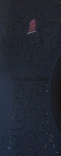 Venetta "Elegance" Figure Skating Jacket VJ503 7 Venetta "Elegance" Figure Skating Jacket VJ503 -SkateHaven Store blackevenettaaplique2 23447.1605758795