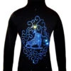 Black Jacket With Blue Crystals "Skate & Ornament" Applique -SkateHaven Store bluecrystalsskateornamentjacket 79972.1667938947
