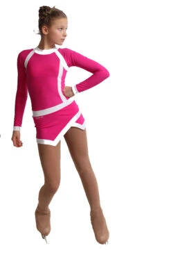 IceDress Figure Skating Dress - Thermal - IceSports (Fuchsia With White) -SkateHaven Store c9e45f27293a 82559 69754 17281.1582531896