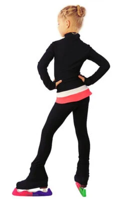IceDress Figure Skating Outfit - Thermal - Tutti Frutti(Black, Coral, White) -SkateHaven Store ce6887732262 52478 48973 21865.1582443335