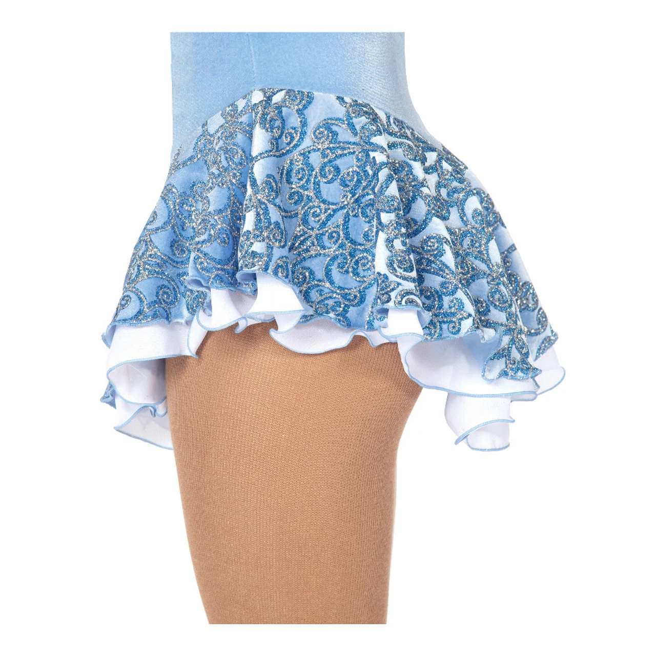 Jerry's 314 Frost Glam Skirt (Bluebell/ White) 3 Jerry's 314 Frost Glam Skirt (Bluebell/ White)