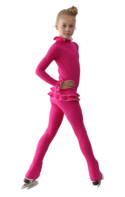 IceDress Figure Skating Outfit - Thermal - Minx (Fuchsia With White) -SkateHaven Store d94aeed09ece 49819 94278.1582465219