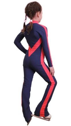 IceDress - Figure Skating Training Overalls - Sweetheart (Gray And Coral) -SkateHaven Store e32c66126f70bed6950fddc08f77dd04 06404 36977 06131 28550 34646 11015.1582479599