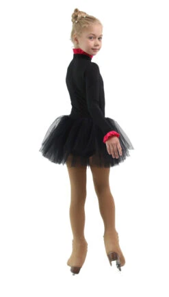 IceDress - Thermal Body (Black With Red Flounce) -SkateHaven Store e3ccab3fbcde 96938 96376.1582451578