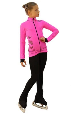 IceDress Figure Skating Outfit - Thermal - Flying (Hot Pink With Black) -SkateHaven Store e435c5a6ec17 85809 16103 30811.1582464616