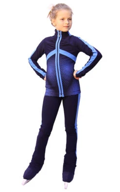 IceDress Figure Skating Jacket- Jump (Dark Blue With Blue Stripes) -SkateHaven Store eaaf33a87793 18031 08079 84265 31833 22606 81428.1582458567