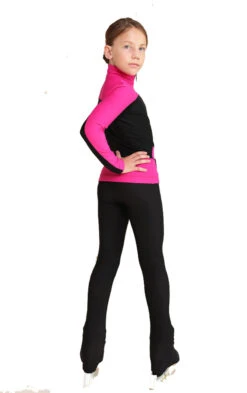 IceDress Figure Skating Jacket - Thermal - Bubble Gum (Black, Fuchsia) -SkateHaven Store ede0f02076e7 63658 28100.1601498523