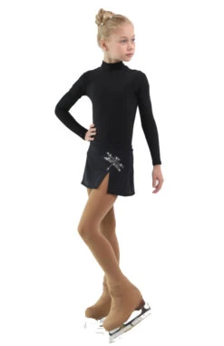 IceDress - Figure Skating Skirts - Rogue (Black With Dragonfly ) -SkateHaven Store ef2c4a0c6087 08561 75352.1582481068