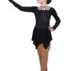 IceDress Figure Skating Dress - Thermal - Oriental Tale (Black) -SkateHaven Store f08a710428e4 26601.1601395599