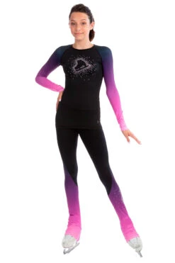 Elite Xpression - Faded Pastel Sprinkle Skate Top - Pink -SkateHaven Store f2fc86cecf65 30444.1629363484