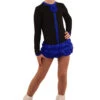 IceDress Figure Skating Dress - Thermal - Buff (Black With Cornflower) -SkateHaven Store f435f42b1e0f 99370 77416.1582430552