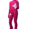 IceDress Figure Skating Outfit - Thermal - Star (with Pants) (Fushsia With White) -SkateHaven Store f6eca150230b 43070 39857 31531 94343 81197 34080.1582448146