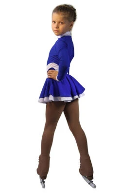 IceDress Figure Skating Dress-Thermal - Cross-Roll (Cornflower Blue And White) -SkateHaven Store f77ee8ec7654f3f86a217fe5f23c3fe3 32309 98424 26712 48594 21219 42587.1582448155
