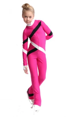 IceDress Figure Skating Overalls - Thermal - Quad (Fuchsia, Black, White) -SkateHaven Store fa52cb83e282 00325 47593 12543 34612.1582515028