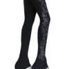 Ice Skating Pants With "Love & Skate Ornament " Applique -SkateHaven Store icefigureskatingpantswithloveskateapplique 55859.1667939932