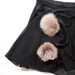 Fluffy Wrap Skirt (Black) -SkateHaven Store image 6357a2cf b4a0 4606 9899 deb8d4566dd6 590x 85836.1645619220