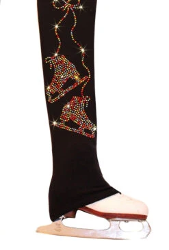 Ice Skating Pants With Rainbow Mix "Pair Of Skates" Rhinestones Applique 5 Ice Skating Pants With Rainbow Mix "Pair Of Skates" Rhinestones Applique -SkateHaven Store rainbowmixpants 97252.1667939865