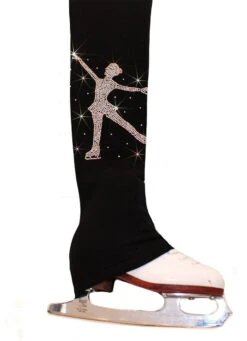 Polar Fleece Ice Skating Pants With "Skating Girl" Applique 6 Polar Fleece Ice Skating Pants With "Skating Girl" Applique -SkateHaven Store sp512skatepants 37696.1667939840