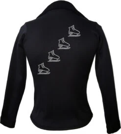Kami-So Polartec Ice Skating Jacket - Spiral Design 2