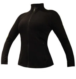 Venetta "Floral" Skating Jacket Silver/Sapphire -SkateHaven Store venettafront2 09318.1540224524