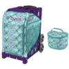 Zuca Sport Bag - Kokomo Mermaid W/Lunchbox (Limited Edition/Purple Frame)